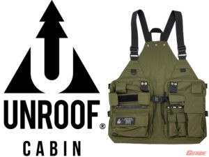 オフロードで大活躍!!  実用性にこだわった本格キャンプベスト『Gearbox vest』 登場!